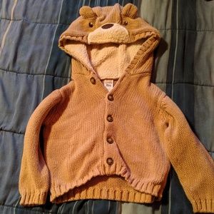 Bear hoddie 18months